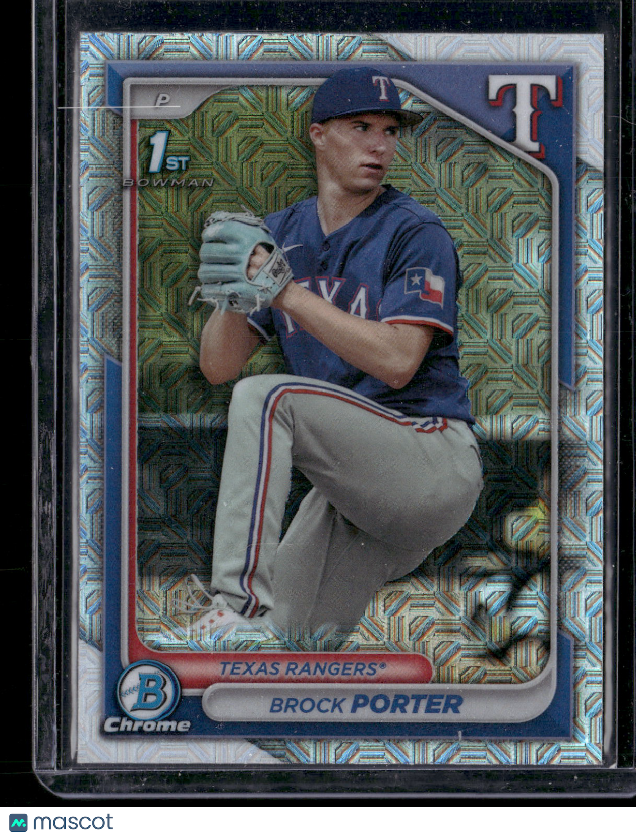 2024 Bowman Chrome Brock Porter #BCP-36 Mega Box Mojo Refractor 1st Bowman