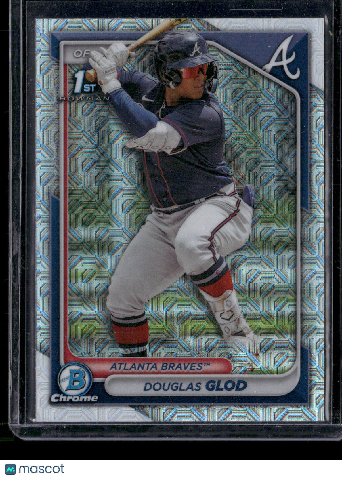 2024 Bowman Chrome Douglas Glod #BCP-11 Mega Box Mojo Refractor 1st Bowman