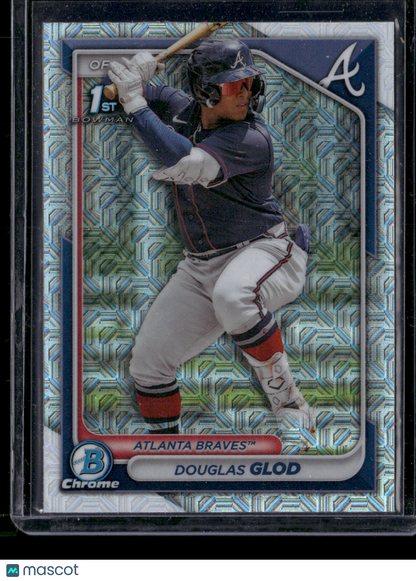 2024 Bowman Chrome Douglas Glod #BCP-11 Mega Box Mojo Refractor 1st Bowman