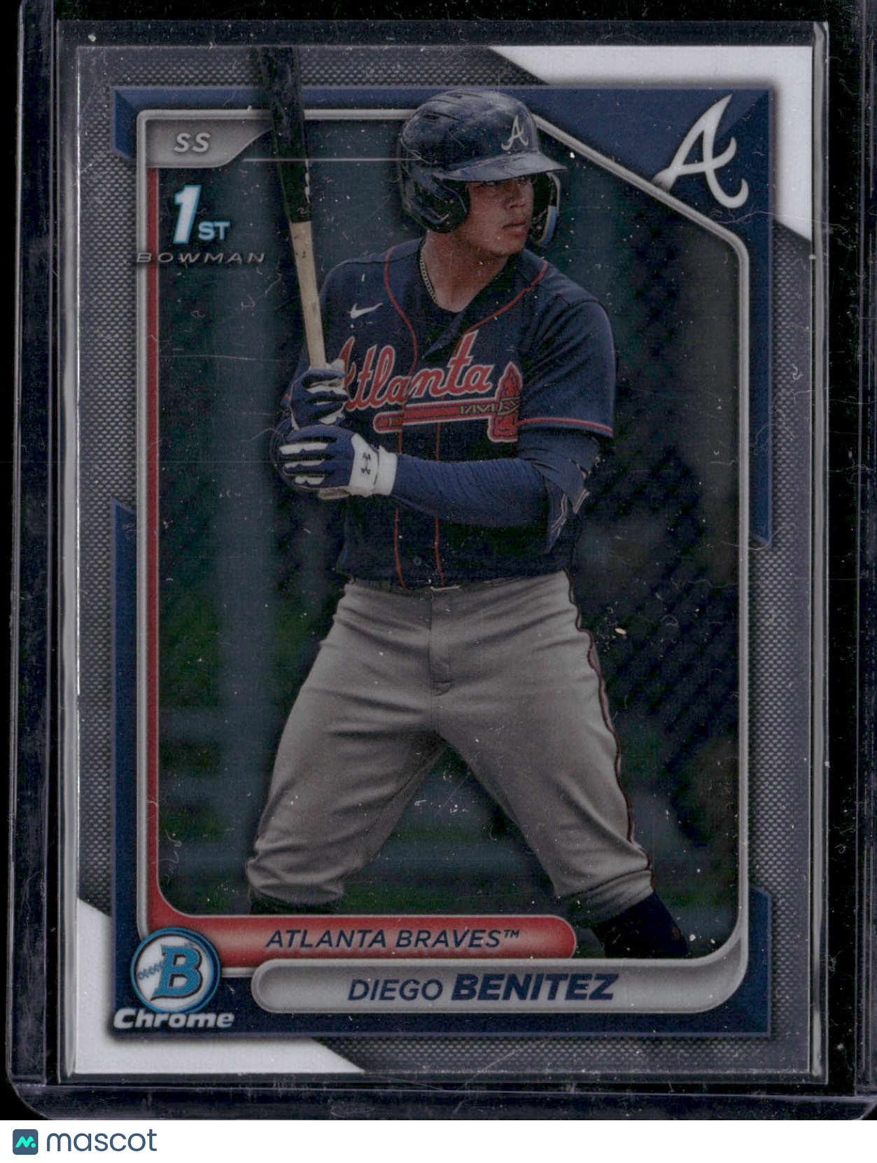 2024 Bowman Chrome Diego Benitez #BCP-39 1st Bowman