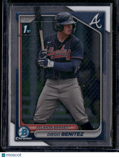 2024 Bowman Chrome Diego Benitez #BCP-39 1st Bowman