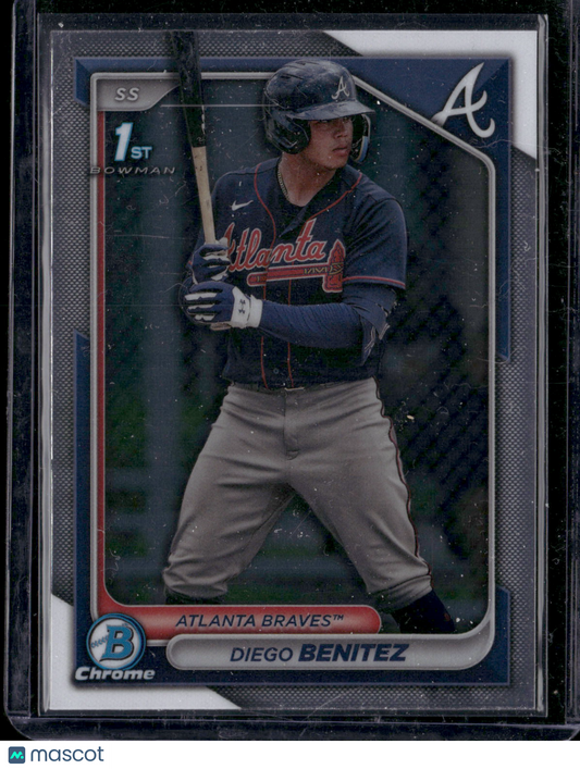 2024 Bowman Chrome Diego Benitez #BCP-39 1st Bowman