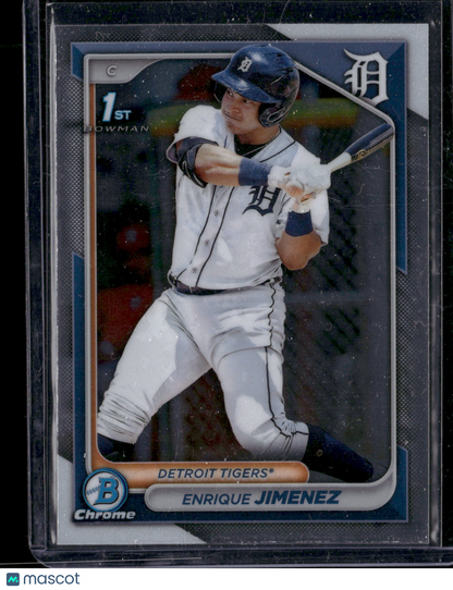 2024 Bowman Chrome Enrique Jimenez #BCP-31 1st Bowman