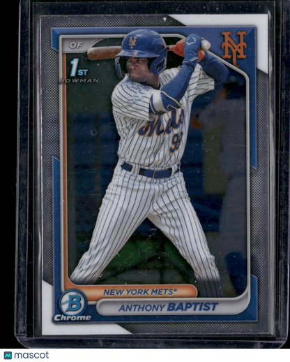 2024 Bowman Chrome Anthony Baptist #BCP-141 1st Bowman