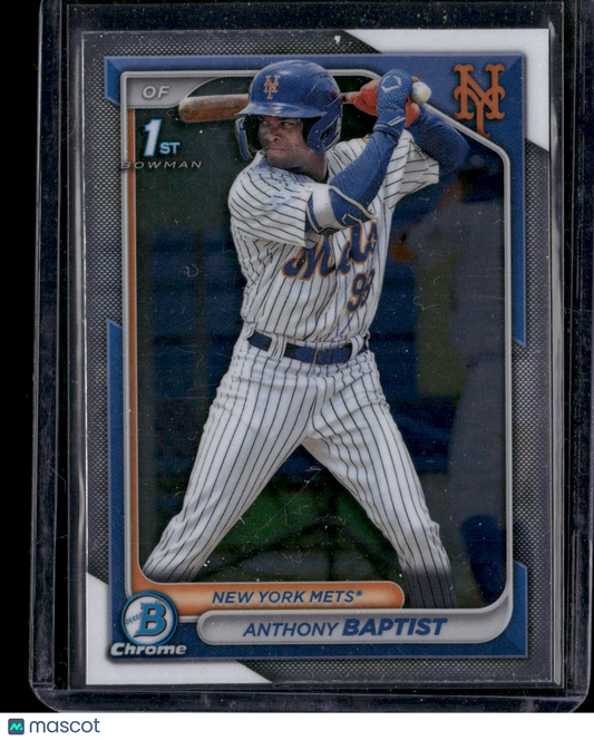 2024 Bowman Chrome Anthony Baptist #BCP-141 1st Bowman