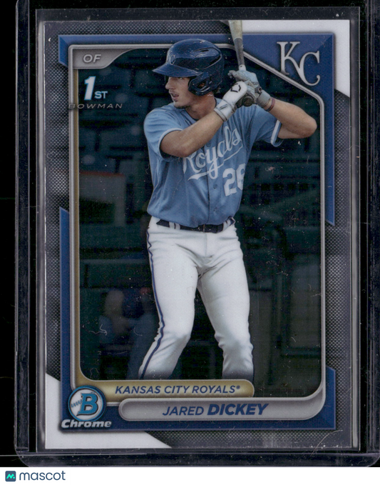 2024 Bowman Chrome Jared Dickey #BCP-19 1st Bowman