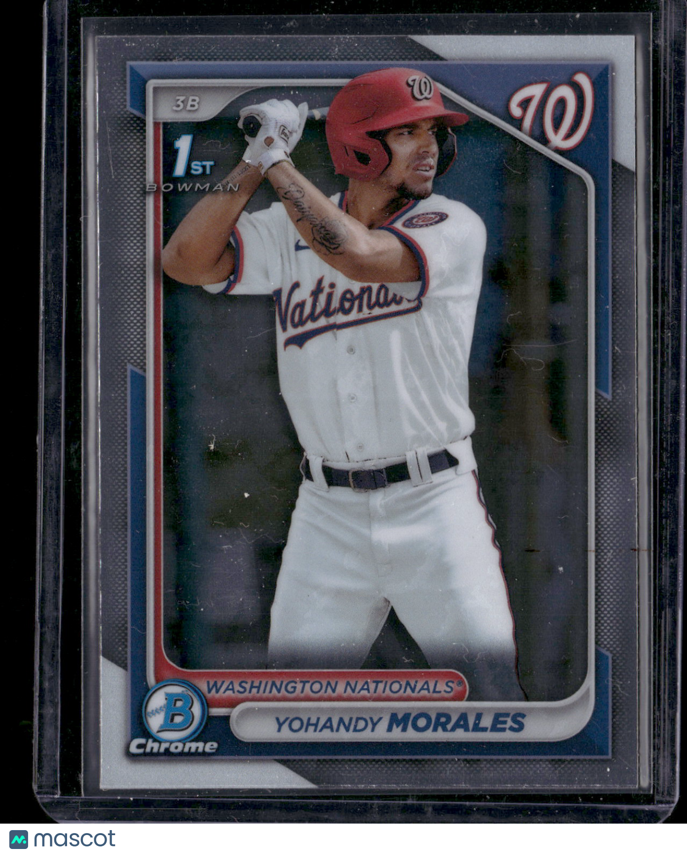 2024 Bowman Chrome Yohandy Morales #BCP-52 1st Bowman