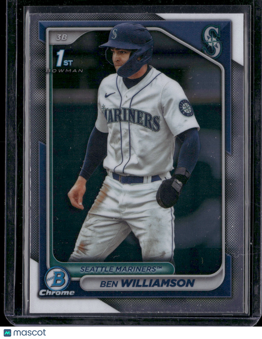 2024 Bowman Chrome Ben Williamson #BCP-67 1st Bowman