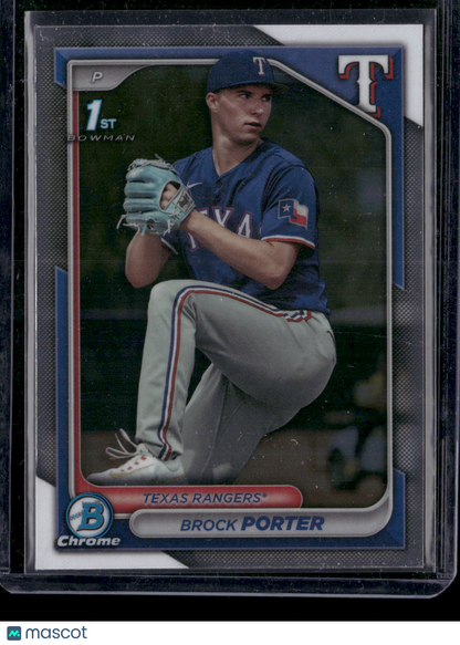 2024 Bowman Chrome Brock Porter #BCP-36 1st Bowman