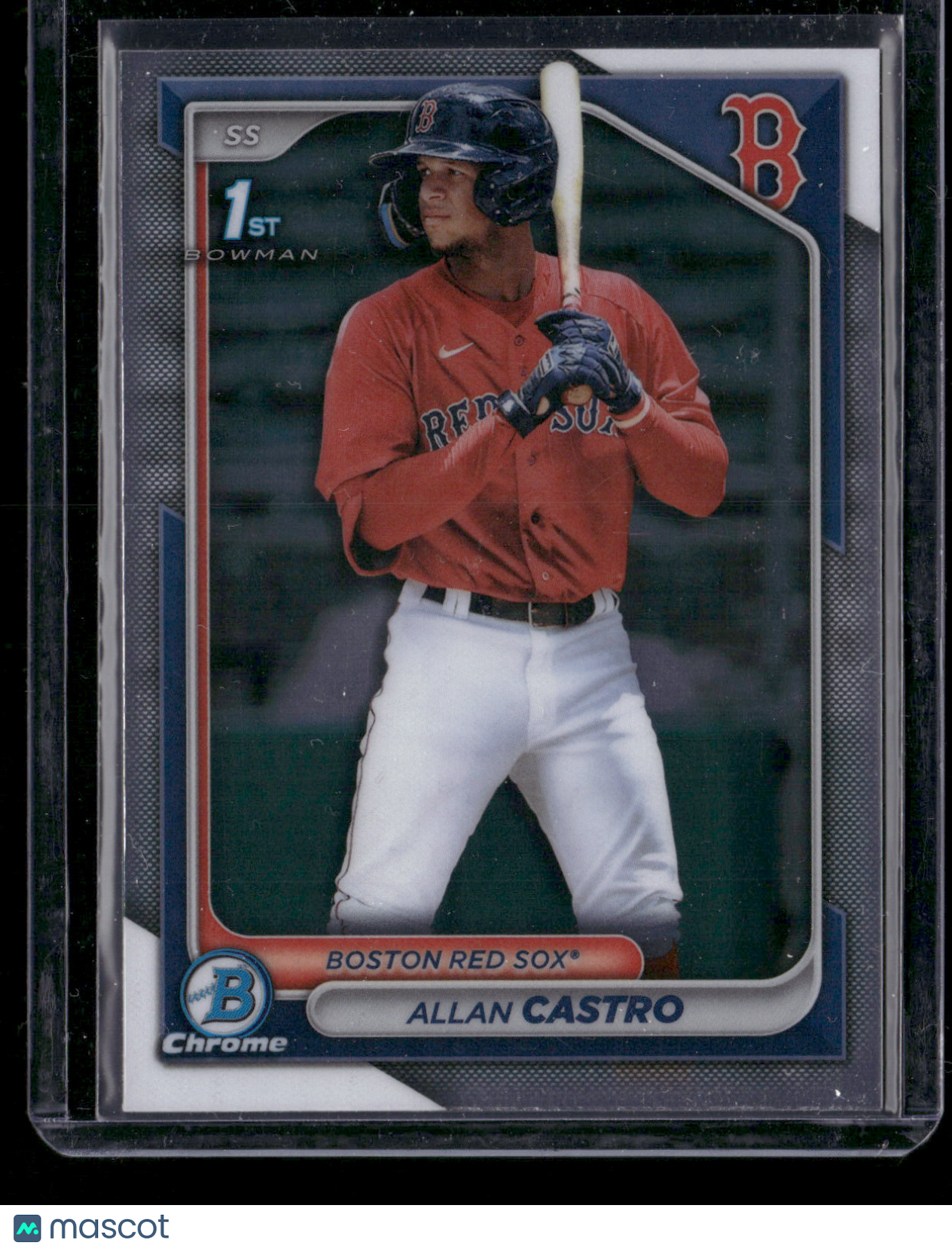 2024 Bowman Chrome Allan Castro #BCP-14 1st Bowman