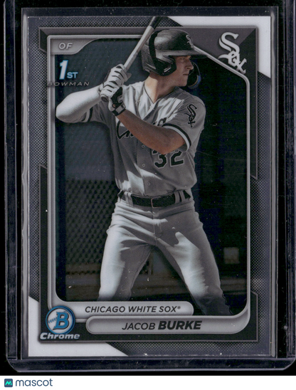 2024 Bowman Chrome Jacob Burke #BCP-116 1st Bowman