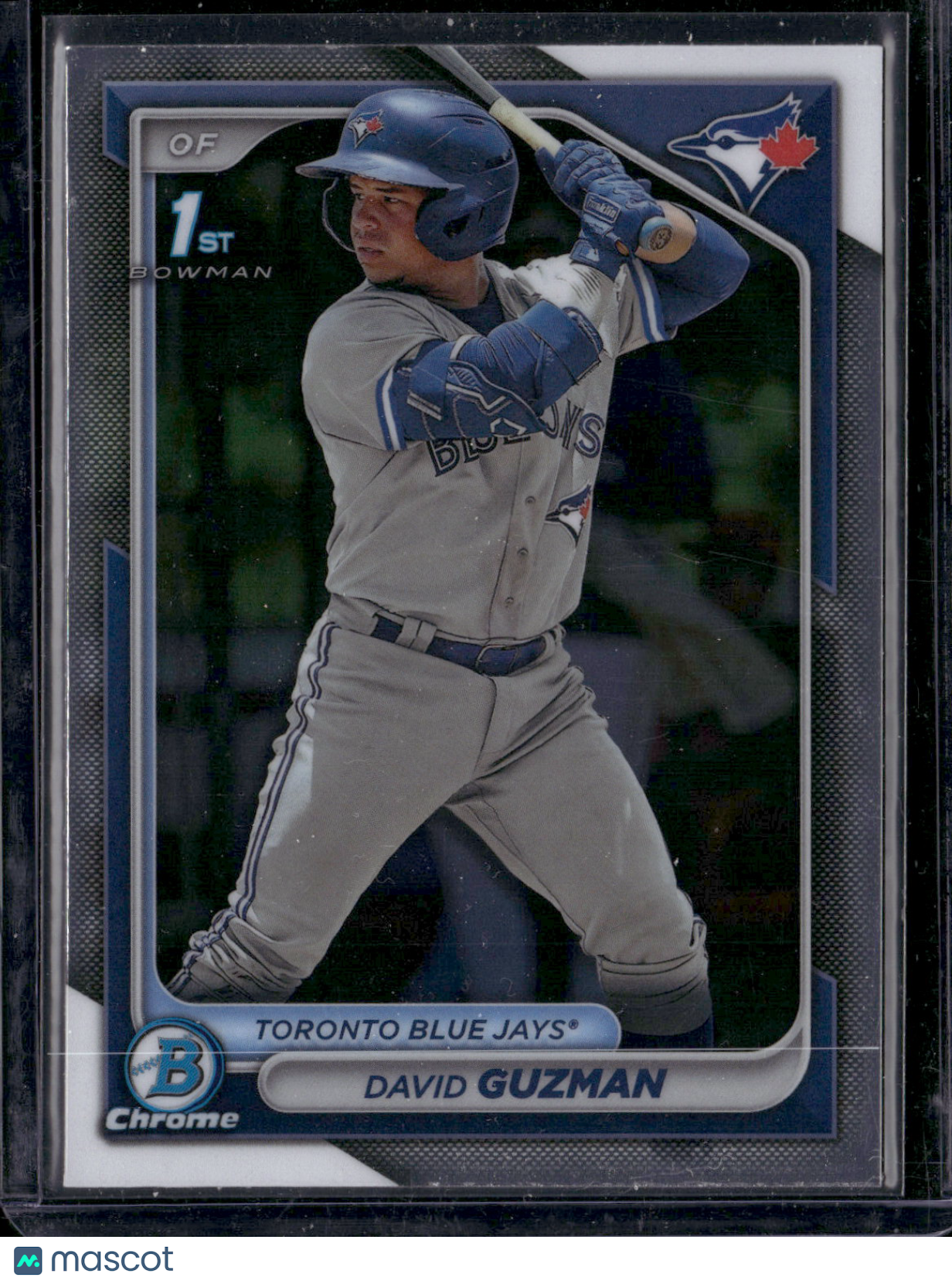 2024 Bowman Chrome David Guzman #BCP-114 1st Bowman