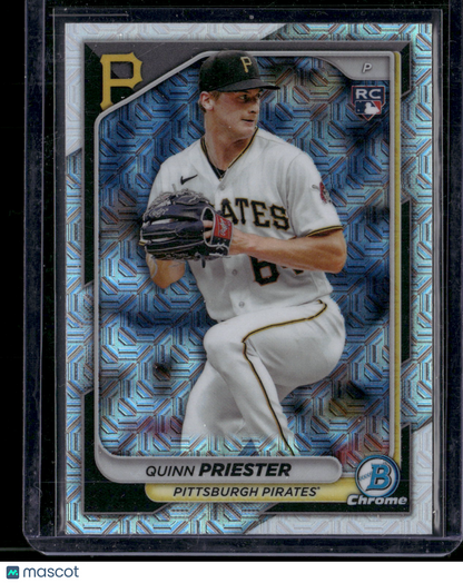 2024 Bowman Chrome Quinn Priester #67 Mega Box Mojo Refractor RC