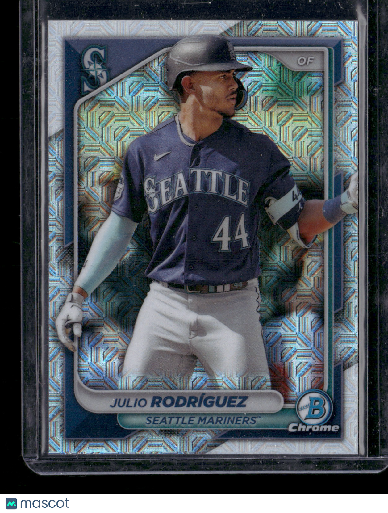 2024 Bowman Chrome Julio Rodríguez #90 Mega Box Mojo Refractor