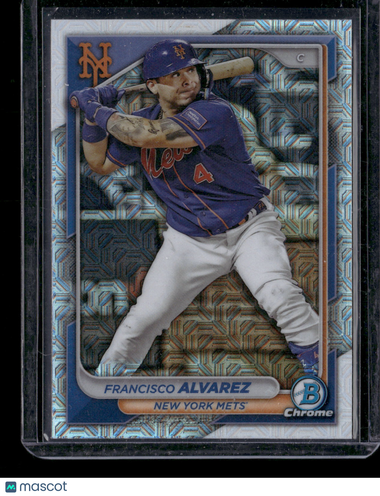 2024 Bowman Chrome Francisco Alvarez #75 Mega Box Mojo Refractor