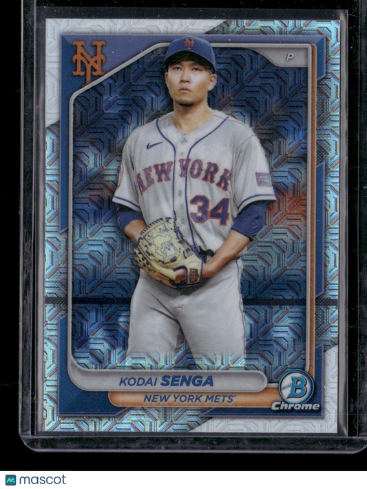 2024 Bowman Chrome Kodai Senga #1 Mega Box Mojo Refractor