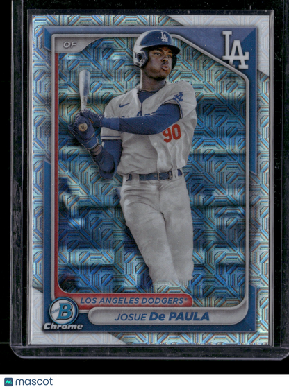 2024 Bowman Chrome Josue De Paula #BCP-12 Mega Box Mojo Refractor