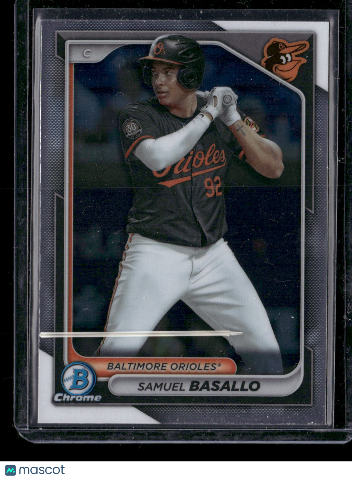 2024 Bowman Chrome Samuel Basallo #BCP-38
