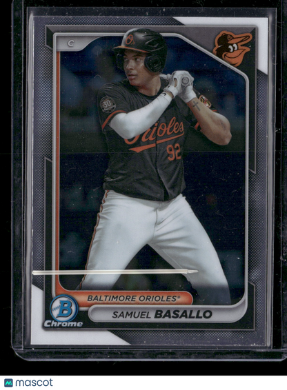 2024 Bowman Chrome Samuel Basallo #BCP-38