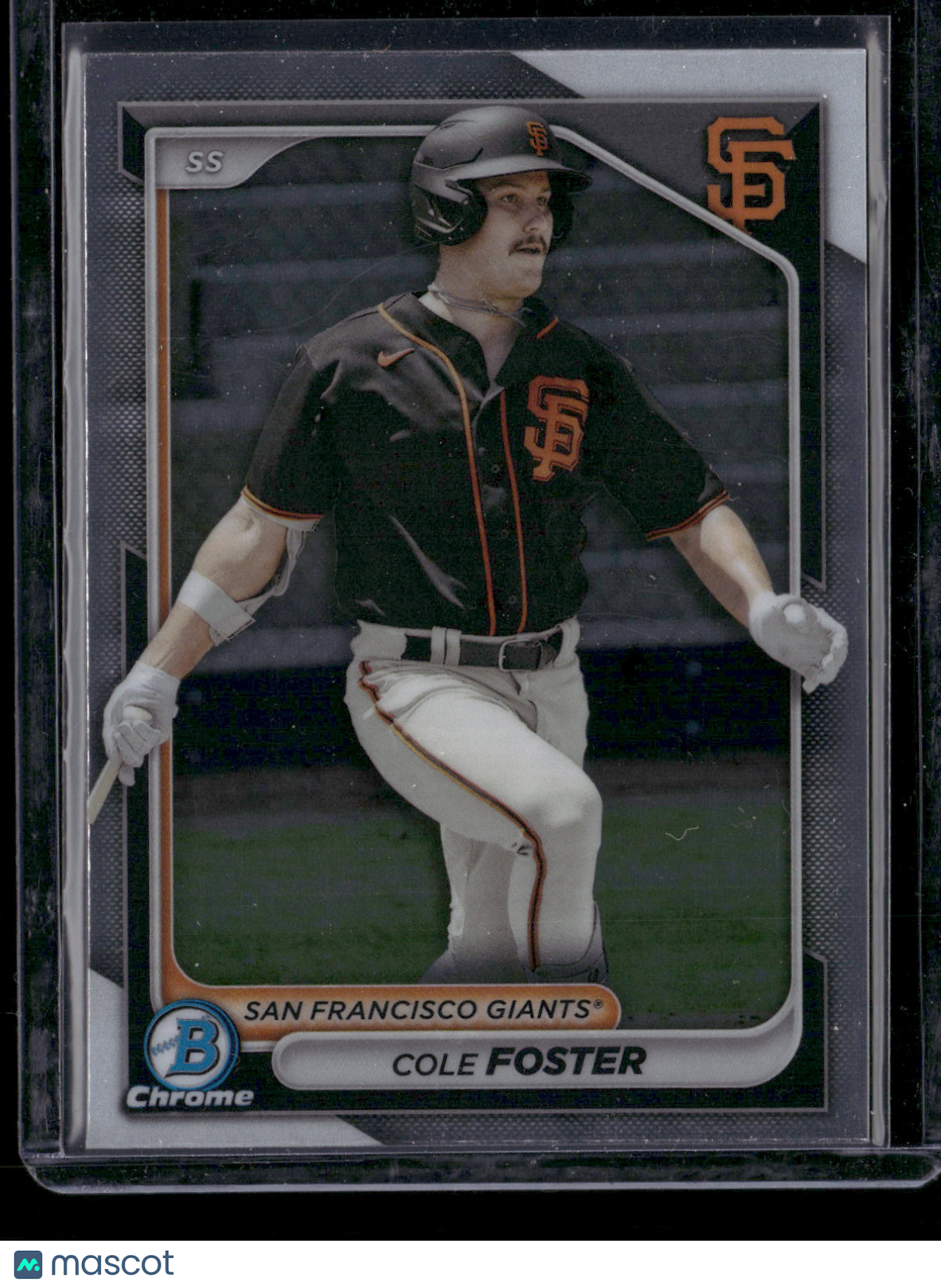 2024 Bowman Chrome Cole Foster #BCP-83