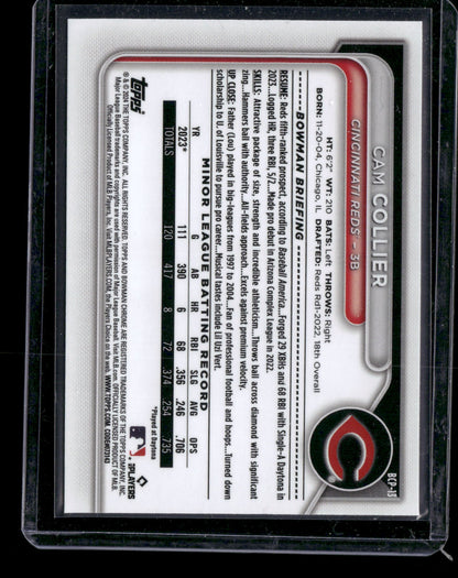 2024 Bowman Chrome Cam Collier #BCP-13