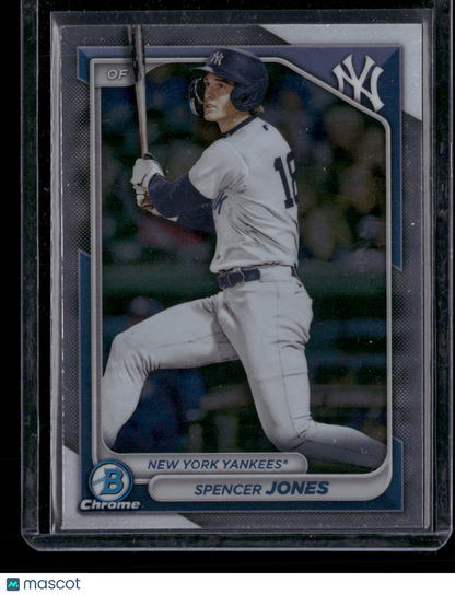 2024 Bowman Chrome Spencer Jones #BCP-32