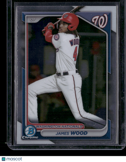 2024 Bowman Chrome James Wood #BCP-91