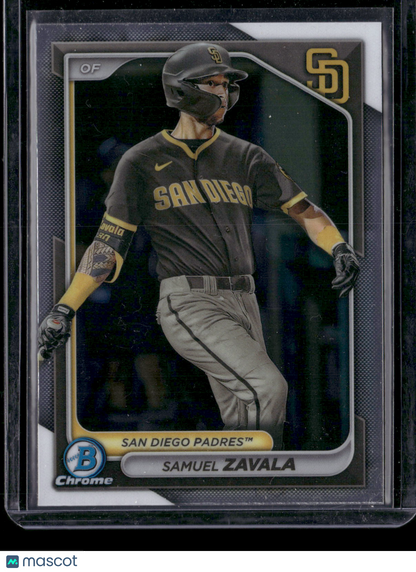 2024 Bowman Chrome Samuel Zavala #BCP-57