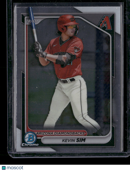 2024 Bowman Chrome Kevin Sim #BCP-34