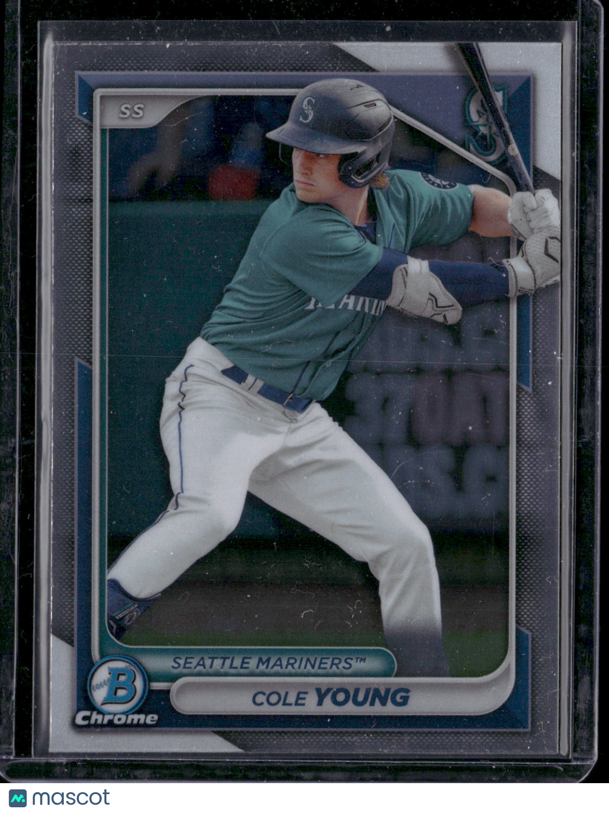 2024 Bowman Chrome Cole Young #BCP-112
