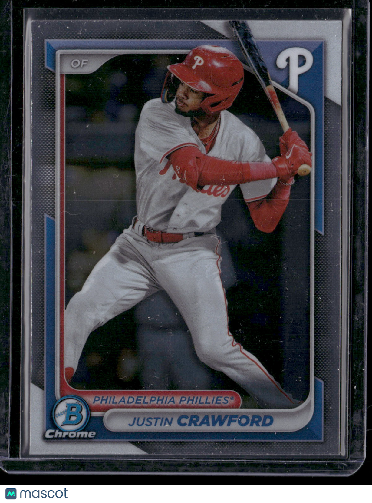 2024 Bowman Chrome Justin Crawford #BCP-17