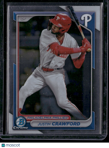 2024 Bowman Chrome Justin Crawford #BCP-17