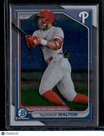 2024 Bowman Chrome TayShaun Walton #BCP-113
