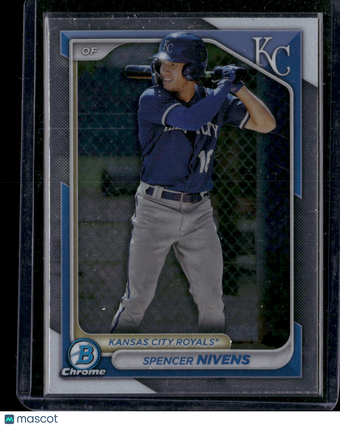 2024 Bowman Chrome Spencer Nivens #BCP-37