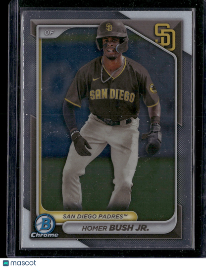 2024 Bowman Chrome Homer Bush Jr. #BCP-87