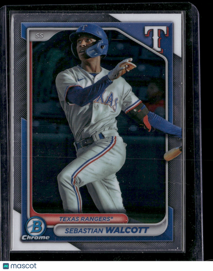 2024 Bowman Chrome Sebastian Walcott #BCP-81