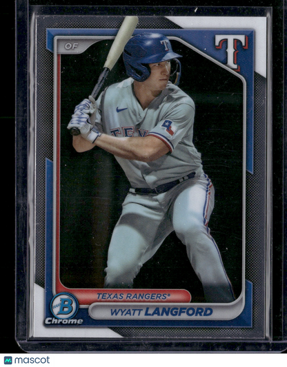 2024 Bowman Chrome Wyatt Langford #BCP-64