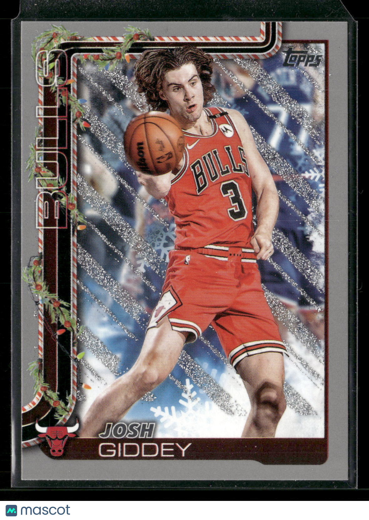 2025-26 Topps Holiday Basketball Josh Giddey #H28 Glitter Parallel