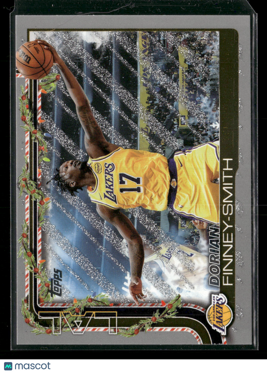 2025-26 Topps Holiday Basketball Dorian Finney-Smith #H118 Glitter Parallel