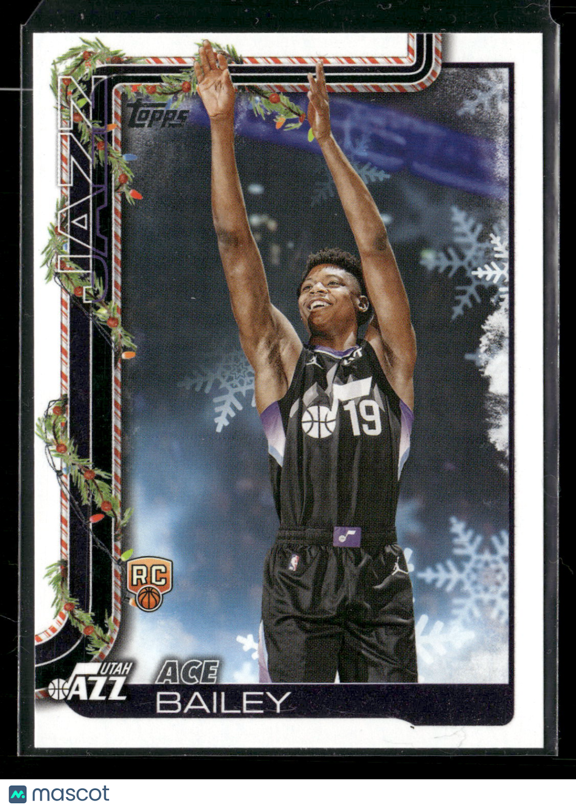 2025-26 Topps Holiday Basketball Ace Bailey #H165 RC