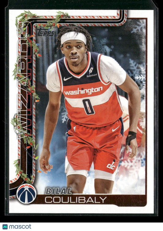 2025-26 Topps Holiday Basketball Bilal Coulibaly #H74