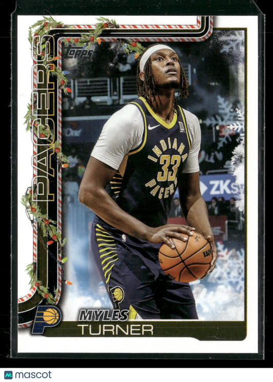 2025-26 Topps Holiday Basketball Myles Turner #H40