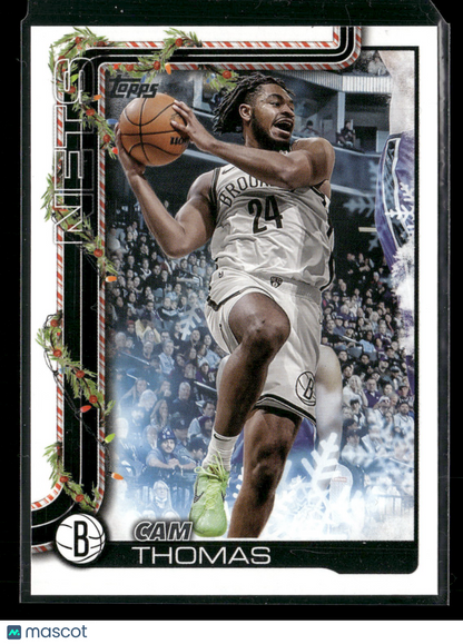 2025-26 Topps Holiday Basketball Cam Thomas #H10