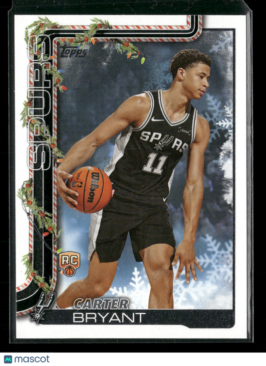 2025-26 Topps Holiday Basketball Carter Bryant #H174 RC
