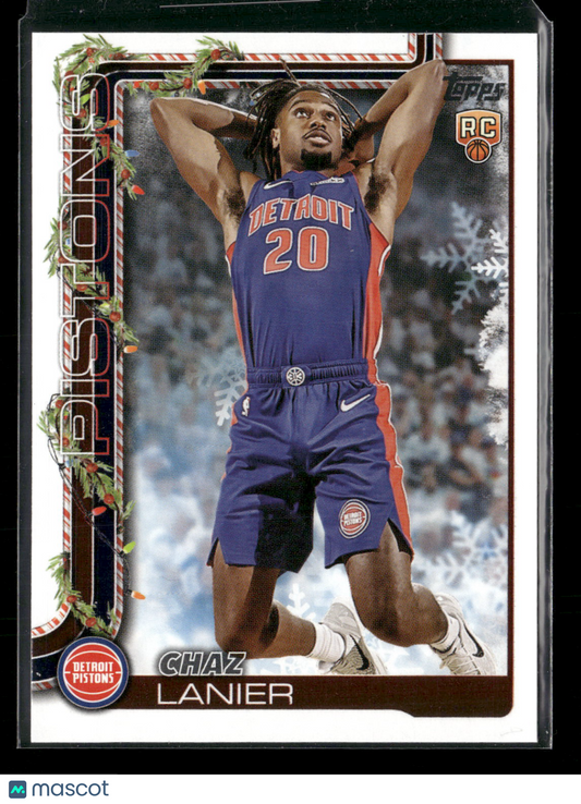 2025-26 Topps Holiday Basketball Chaz Lanier #H197 RC