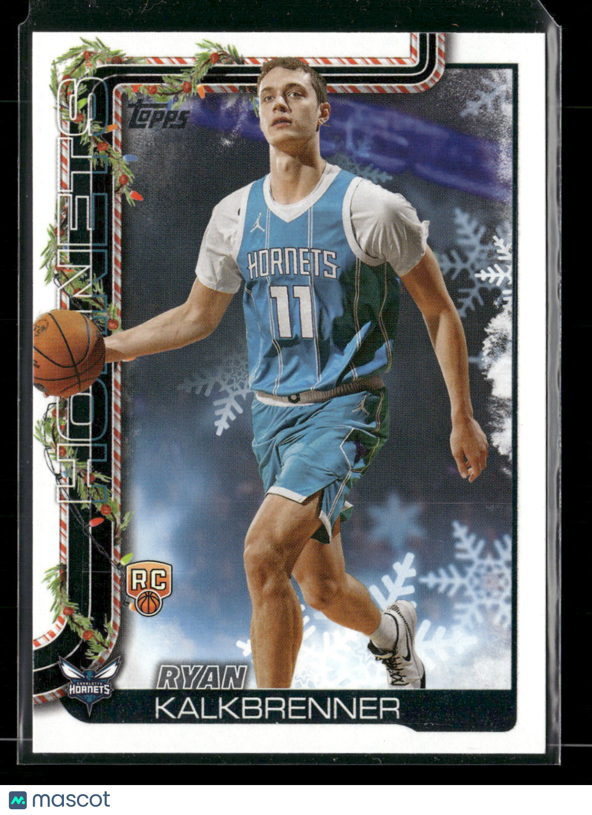 2025-26 Topps Holiday Basketball Ryan Kalkbrenner #H194 RC