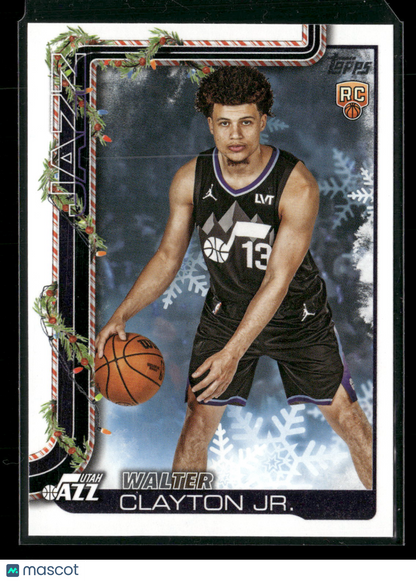 2025-26 Topps Holiday Basketball Walter Clayton Jr. #H178 RC