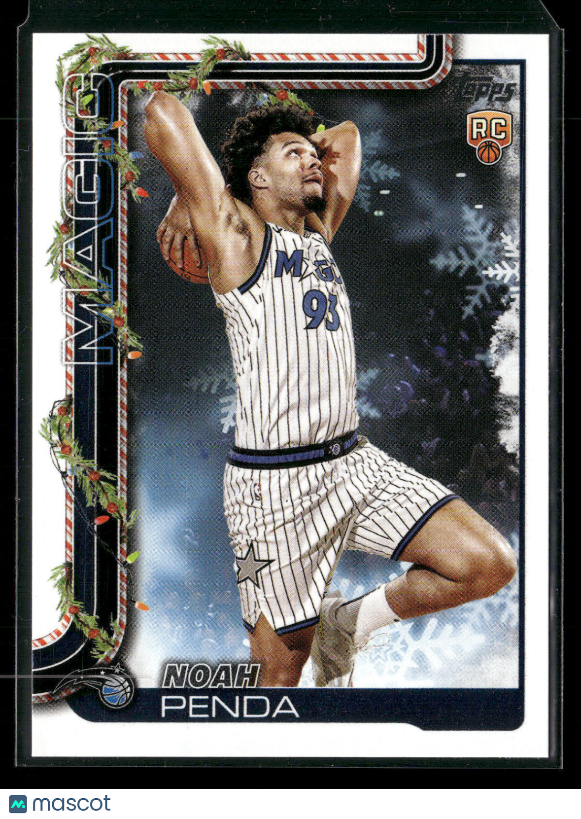 2025-26 Topps Holiday Basketball Noah Penda #H192 RC