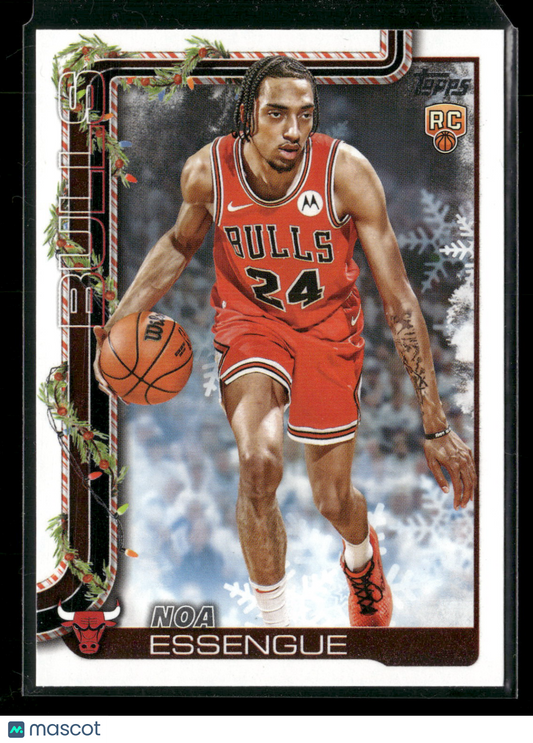 2025-26 Topps Holiday Basketball Noa Essengue #H172 RC