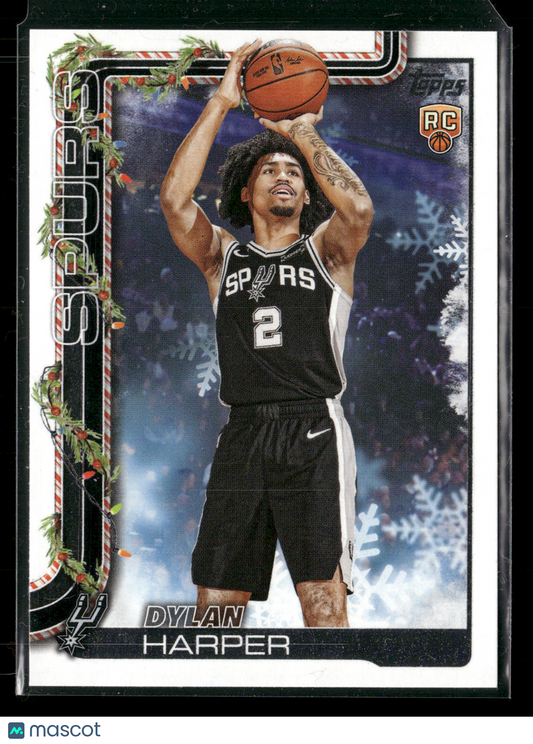2025-26 Topps Holiday Basketball Dylan Harper #H162 RC